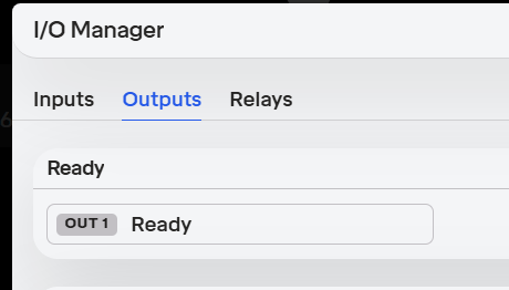 Outputs