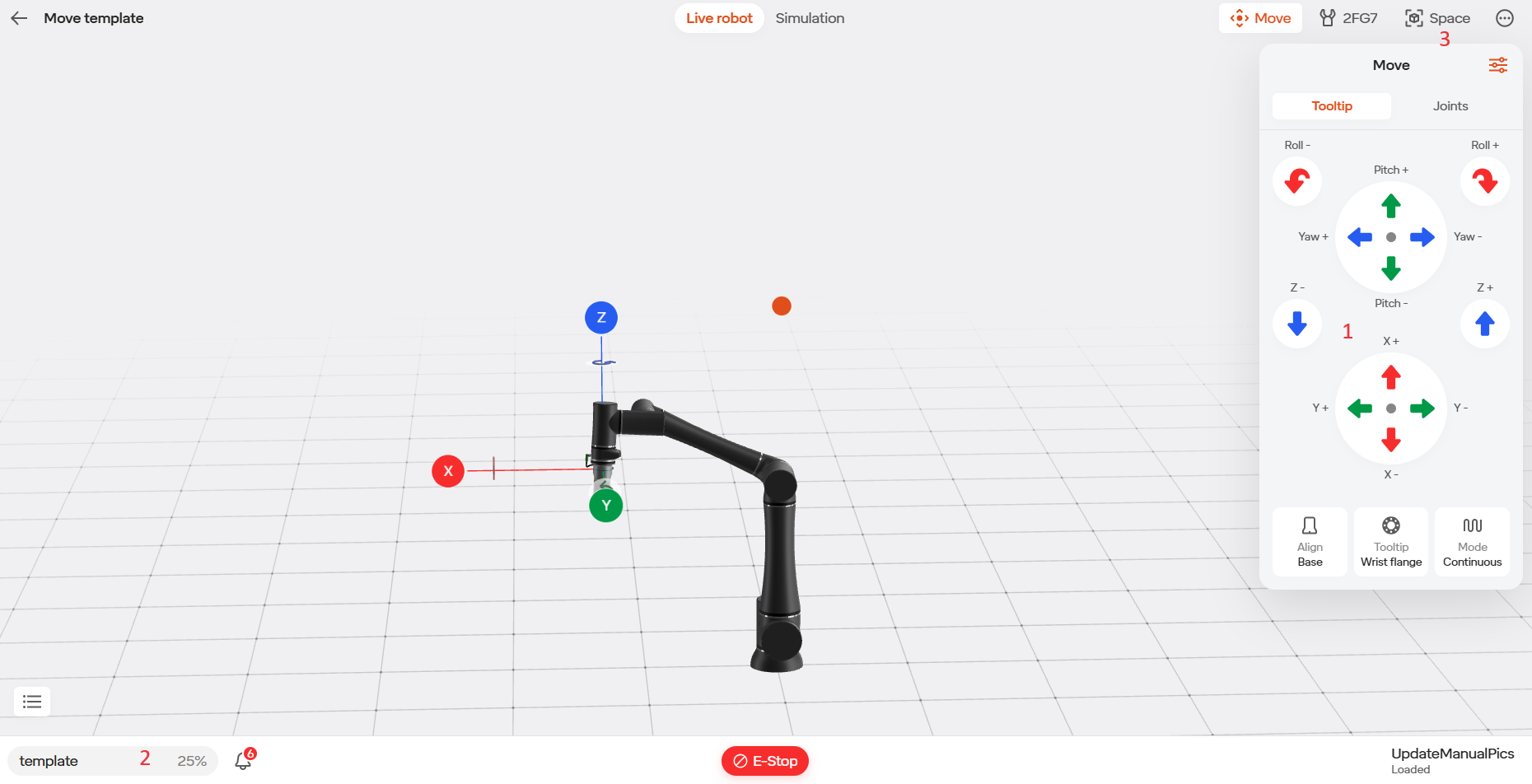 Jog Robot