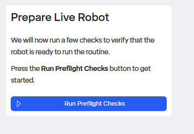 Run pre-flight Checks